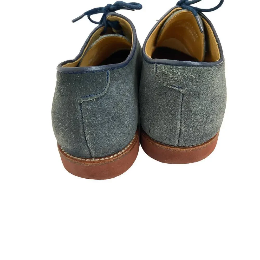Mercanti Fiorentini Blue suede oxfords size 10 mens